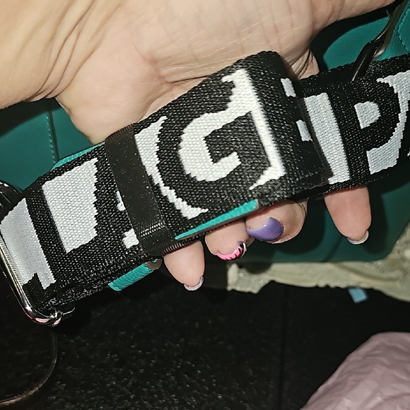 Karl Lagerfeld Teal Tote Bag - Picture 5 of 5